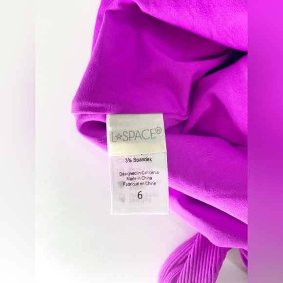 LSpace Phoebe One Piece Swim Sz 6 - Picture 6 of 7